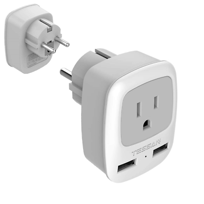 European Travel Plug Adapter