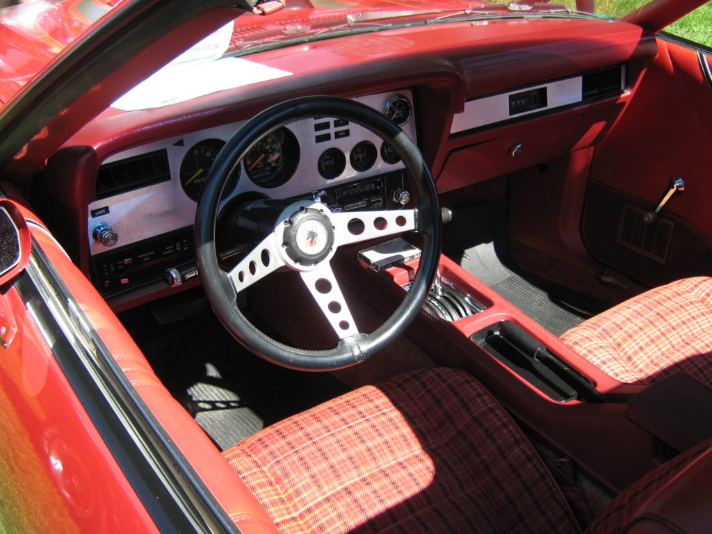 Ford Mustang II Cobra interior