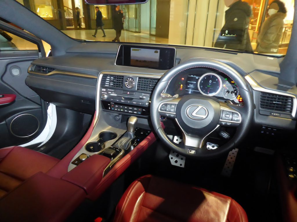 Lexus RX450h Interior